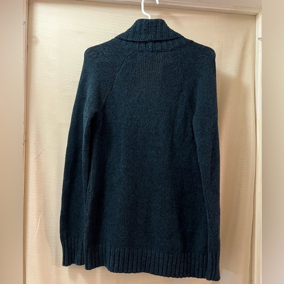 ⚫️ BOGO Eddie Bauer women’s cardigan zip up casual teal long sleeve size medium - Picture 7 of 8